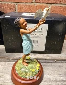Thomas Blackshear Ebony Visions Message to God limited edition figurine