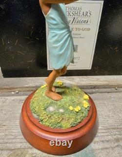 Thomas Blackshear Ebony Visions Message to God limited edition figurine