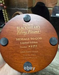 Thomas Blackshear Ebony Visions Message to God limited edition figurine