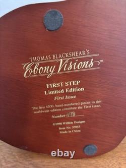 Thomas Blackshear's Ebony Visions First Step 1998 Limited Edition Figurine #478