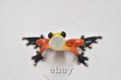 Tim Cotterill Frogman Ember Bronze Frog Figurine Limited Edition 3401/5000