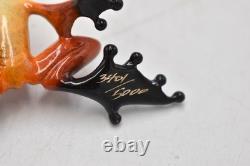 Tim Cotterill Frogman Ember Bronze Frog Figurine Limited Edition 3401/5000