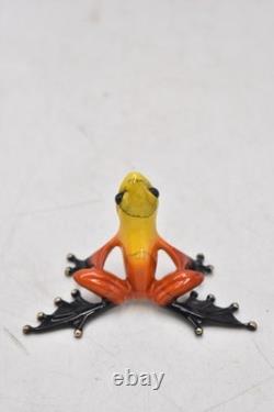 Tim Cotterill Frogman Ember Bronze Frog Figurine Limited Edition 3401/5000