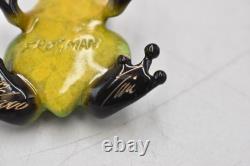Tim Cotterill Frogman Meadow Bronze Frog Figurine Statue Limited Edition