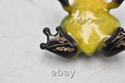 Tim Cotterill Frogman Meadow Bronze Frog Figurine Statue Limited Edition