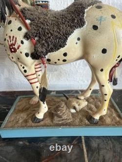 Trail of Painted Ponies? -? War Pony? #1452? Limited-Edition Figurine? 9E/6023