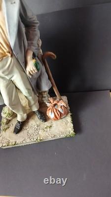 Triade L'arte Della Porcellana- Benacchio Figurine Old Man Drinking #710. RARE