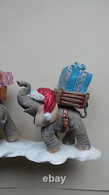 Tusker Christmas Parade 91379 Limited Edition 108 0f 2000, Boxed, Elephants