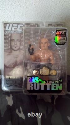 UFC Figure RUTTEN STOCKINGS ULTIMATE COLLECTOR LIMITED EDITION With Belt