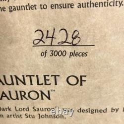 United Cutlery Lord of the Rings Gauntlet of Sauron Limited Edition Figurine