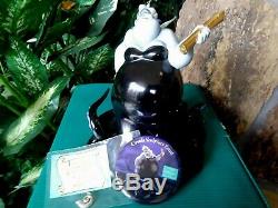 Ursula Wdcc Disney Ltd Figurine, We Made A Deal, Little Mermaid, Charm, Button, Card