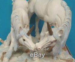 V Rare Fables Unicorn R. Doulton Figurine Ltd Ed Holland Studio Togetherness