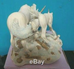 V Rare Fables Unicorn R. Doulton Figurine Ltd Ed Holland Studio Togetherness