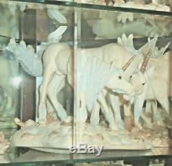 V Rare Fables Unicorn R. Doulton Figurine Ltd Ed Holland Studio Togetherness