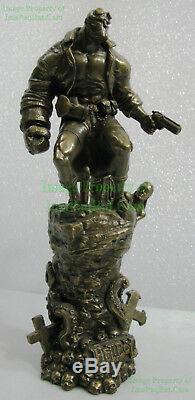 VHTF New In Box HELLBOY Statue Bronze Variant Mindzeye Studios Ltd 200 BIG PICS