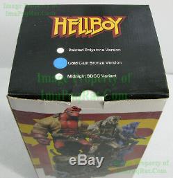 VHTF New In Box HELLBOY Statue Bronze Variant Mindzeye Studios Ltd 200 BIG PICS