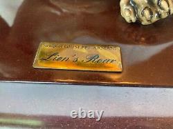 Very Rare Giuseppe Armani Lion's Roar #1842S Limited Edition 23/950 Figurine