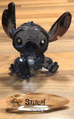 Very Rare Limited Edition Swarovski Crystal Disney Stitch Figurine Discontinued