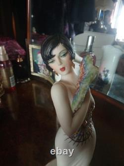 Vintage Capodemonte Mode Liberty Lady Figurine Sandro Maggrioni Limited edition