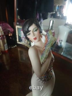 Vintage Capodemonte Mode Liberty Lady Figurine Sandro Maggrioni Limited edition