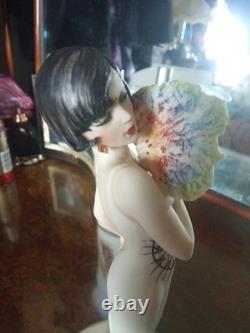 Vintage Capodemonte Mode Liberty Lady Figurine Sandro Maggrioni Limited edition
