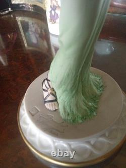 Vintage Capodemonte Mode Liberty Lady Figurine Sandro Maggrioni Limited edition