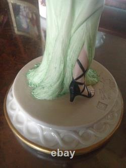 Vintage Capodemonte Mode Liberty Lady Figurine Sandro Maggrioni Limited edition