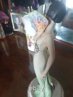 Vintage Capodemonte Mode Liberty Lady Figurine Sandro Maggrioni Limited edition