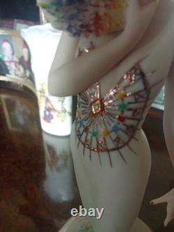 Vintage Capodemonte Mode Liberty Lady Figurine Sandro Maggrioni Limited edition