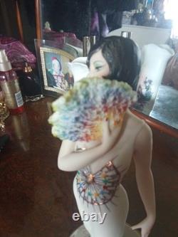 Vintage Capodemonte Mode Liberty Lady Figurine Sandro Maggrioni Limited edition