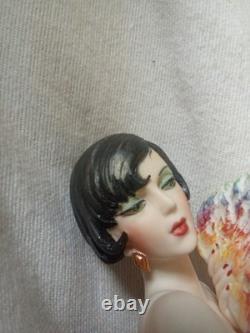 Vintage Capodemonte Mode Liberty Lady Figurine Sandro Maggrioni Limited edition