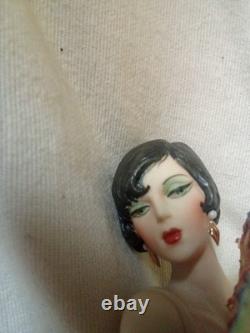 Vintage Capodemonte Mode Liberty Lady Figurine Sandro Maggrioni Limited edition