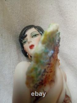 Vintage Capodemonte Mode Liberty Lady Figurine Sandro Maggrioni Limited edition