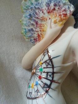 Vintage Capodemonte Mode Liberty Lady Figurine Sandro Maggrioni Limited edition