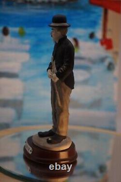 Vintage Charlie Chaplin Ceramic Porcelain Figurine Limited Edition