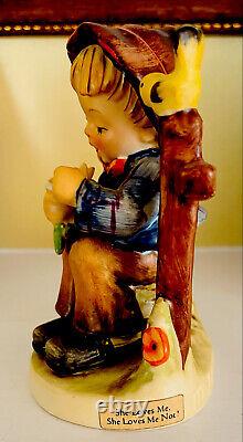 Vintage Hummel She Loves Me, She Loves Me Not! #174 Tmk 5 Goebel Figurine Mint