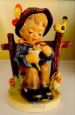 Vintage Hummel She Loves Me, She Loves Me Not! #174 Tmk 5 Goebel Figurine Mint