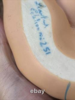 Vintage Italian Plus Size Model Limited Edition 23cm Figurine With Damage