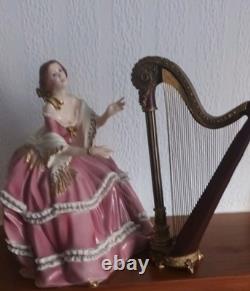 Vintage Limited Edition Franklin Mint Chopins Nocturne Of Love Musical Statuette