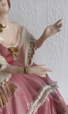 Vintage Limited Edition Franklin Mint Chopins Nocturne Of Love Musical Statuette