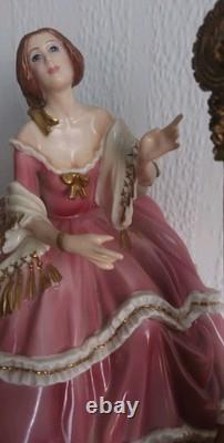 Vintage Limited Edition Franklin Mint Chopins Nocturne Of Love Musical Statuette