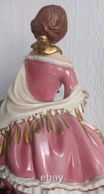 Vintage Limited Edition Franklin Mint Chopins Nocturne Of Love Musical Statuette