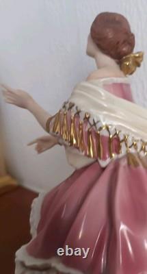 Vintage Limited Edition Franklin Mint Chopins Nocturne Of Love Musical Statuette