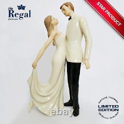 Vintage REGAL COLLECTION Celebration Tenderness Porcelain Loving Couple Figurine
