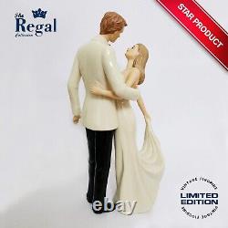 Vintage REGAL COLLECTION Celebration Tenderness Porcelain Loving Couple Figurine