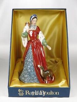 Vintage Royal Doulton Anne Boleyn Figurine HN 3232 Ltd Edition Boxed SEE VIDEO