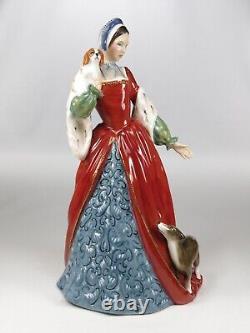 Vintage Royal Doulton Anne Boleyn Figurine HN 3232 Ltd Edition Boxed SEE VIDEO