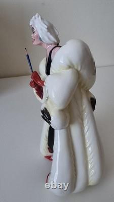 Vintage Royal Doulton Disney Villians Collection Cruella De Vil Limited Edition