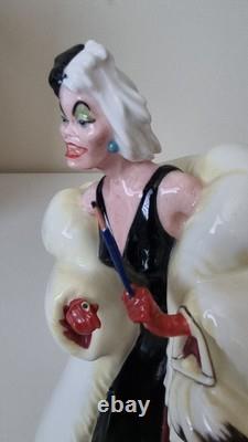 Vintage Royal Doulton Disney Villians Collection Cruella De Vil Limited Edition