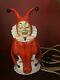 Vintage, Very Rare Whimsical Jester Lamp Marked Germany